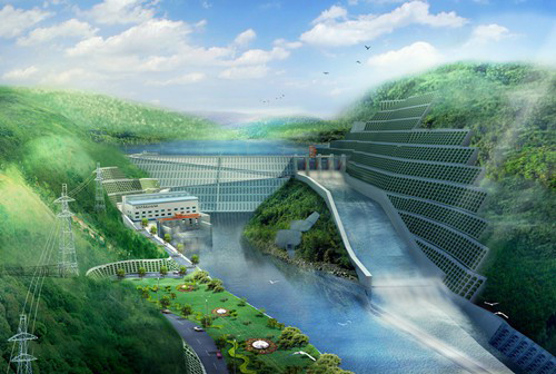 岭东老挝南塔河1号水电站项目